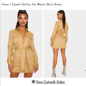 PLT *NEVER WORN* Cargo khaki Dress
